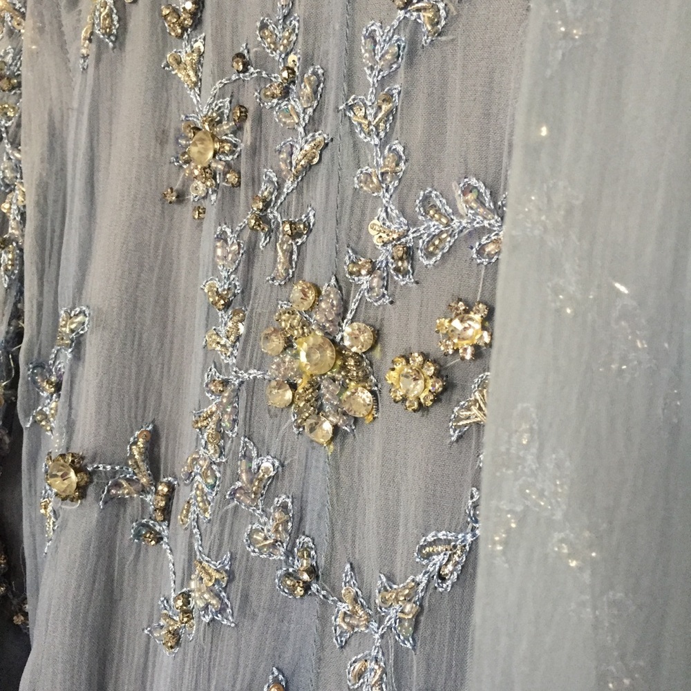 FINAL SALE! Custom Indo/Paki Beaded Dress - Picture 5 of 6